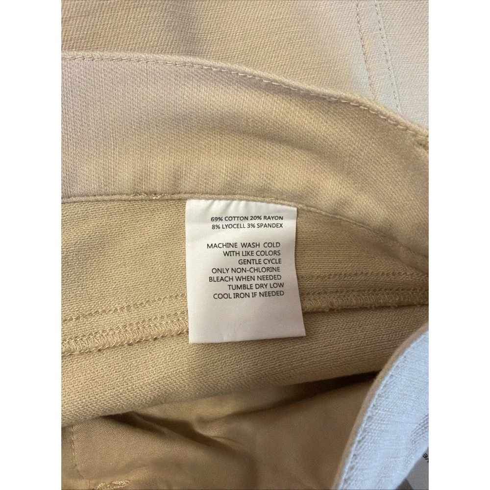 NWT Hawker Rye Jeans Mens 31 x 30 Tan Slim Fit Stretch Straight Twill Chino